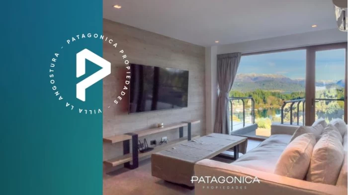VENTA Dpto 3 amb amoblado- 89.78 m2 vista al lago- Manzano