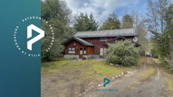 VENTA CASA 137m2 s/LOTE 1.145m2 PH, LAS BALSAS, VILLA LA ANGOSTURA