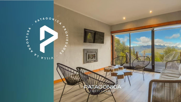 VENTA Departamento 4 amb amoblado de 140m2 con Vista al Lago, Villa La Angostura