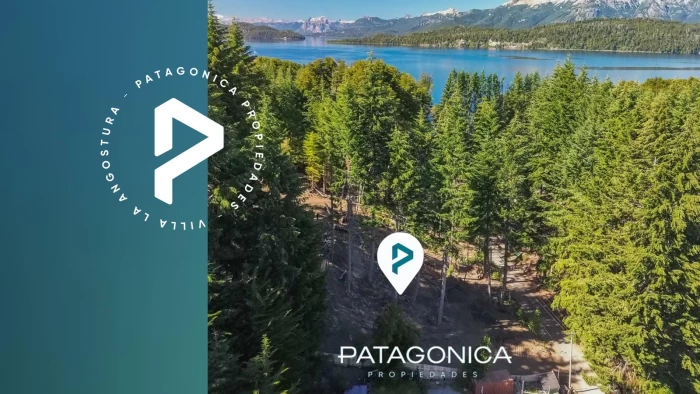 VENTA LOTE DE 1.704 M2 PENÍNSULA DE MANZANO, A 50M DE LA PLAYA - VILLA LA ANGOSTURA