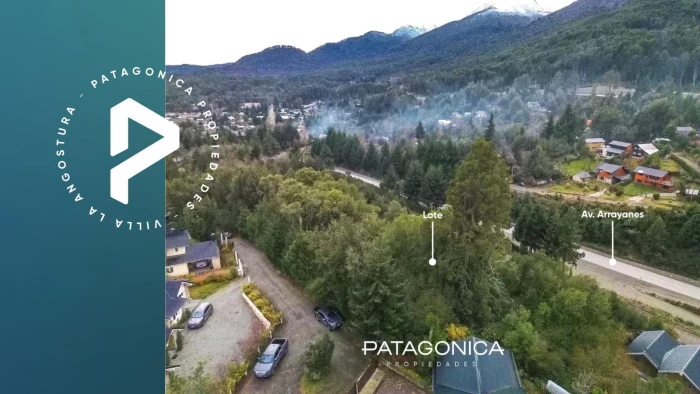 VENTA Lote/Terreno de 4.157 m2 con proyecto aprobado para hostería de 1.050m2 en Villa La Angostura