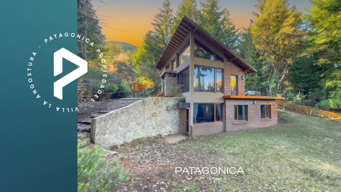 VENTA Casa 5 ambientes de primera calidad con 200m2 construidos en Manzano, Villa La Angostura