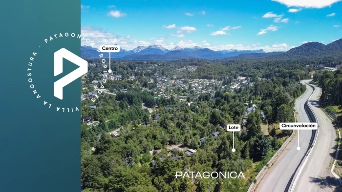 VENTA LOTE 1.030m2 APTO P/CONSTRUIR 6 UF, VOLCANES, VILLA LA ANGOSTURA
