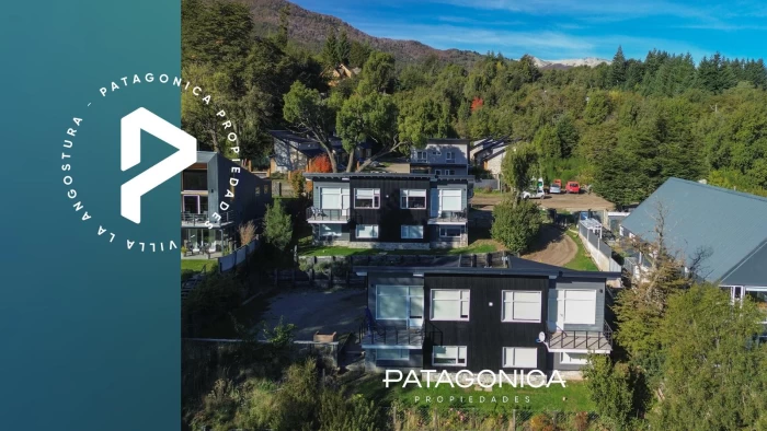 VENTA 4 CASAS EQUIPADAS 73m2 c/u  c/VISTA PANORAMICA, VILLA LA ANGOSTURA