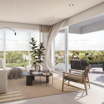 Venta Departamento 3 ambientes Nordelta con Jardin cochera Condominio Lagunita