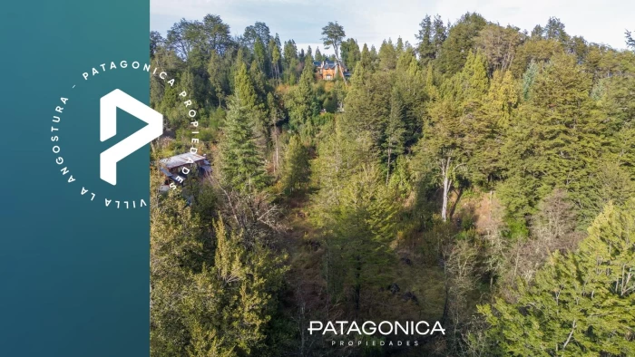VENTA Lote 2.445 m2 Proyecto aprob. de 3 UF con arroyo y vista al Cerro Bayo. Villa La Angostura