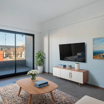 Venta. Apto Profesional. Apto crédito. Departamento 2 ambientes. Frente. Balcon Terraza. COCHERA. Villa Ortúzar