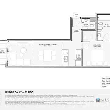 Departamento - Palermo Hollywood