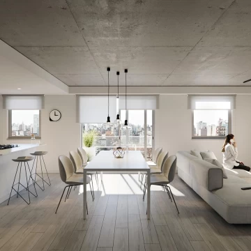 VENTA | FINANCIACIÓN - Departamento de 3 dormitorios con balcón- Calidad Edilizia - Abasto, Rosario.