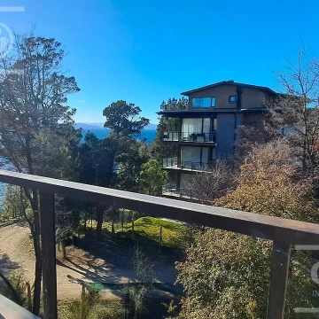 Departamento en venta de 2 ambientes en Barrancas de Melipal  vista lago - Bariloche