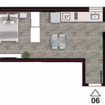 VENTA - Departamento monoambiente en construcción. Centro, Rosario.
