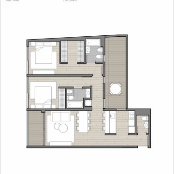 Departamento en Saavedra
