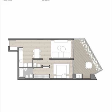 Departamento en Saavedra