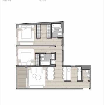 Departamento en Saavedra