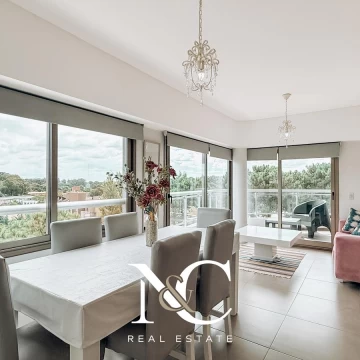Departamento en venta en Pinamar 2 amb con cochera
