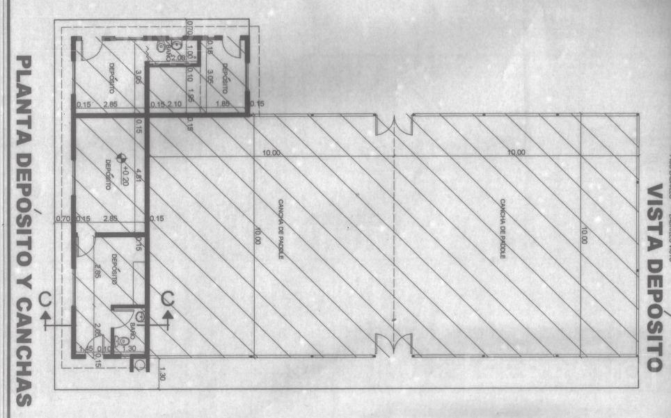 2da construcción y cancha de paddle