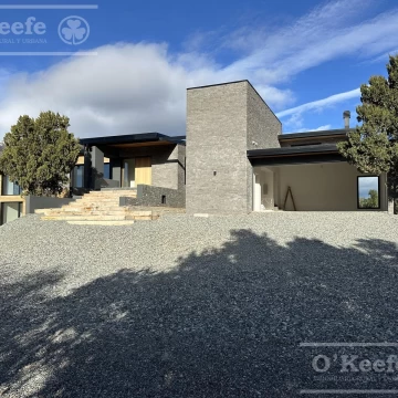 Casa de 7 ambientes con vista al lago en Arelauquen Golf