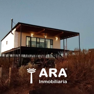 Casa con 2 dormitorios en Chocón Medio. Barrio cerrado