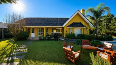 Casa 4 Dormitorios con pileta , jardin y quincho en Fisherton Hostal del sol