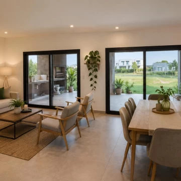 VENTA Casa en una planta a estrenar 3 habitaciones y servicio Canton Islas
