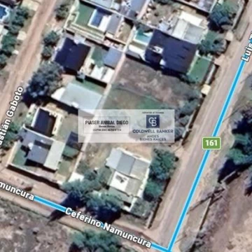 Terreno sobre Tirasso - El Cerrito - San Rafael