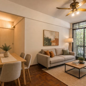 Departamento · 3 Ambientes · Contrafrente · Balcón