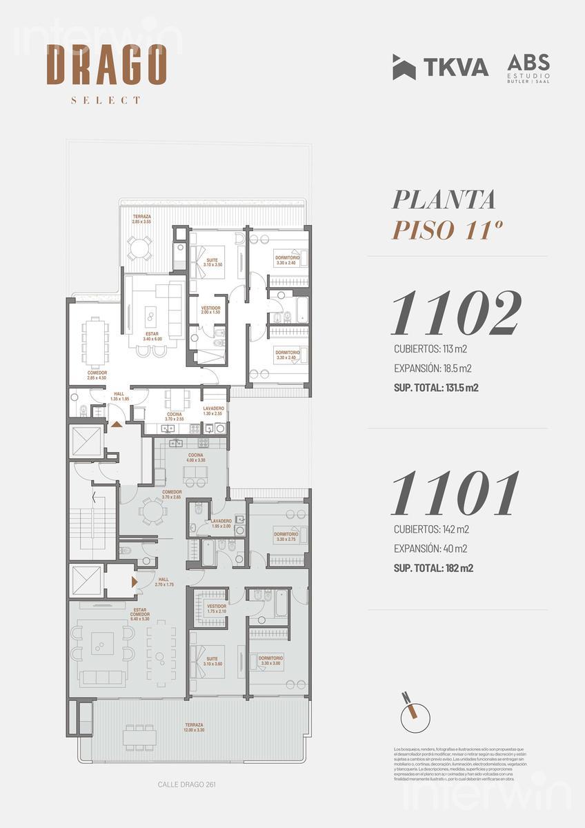 plano piso 11