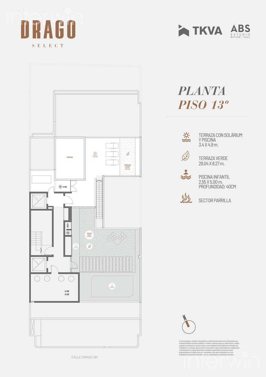 plano piso 13