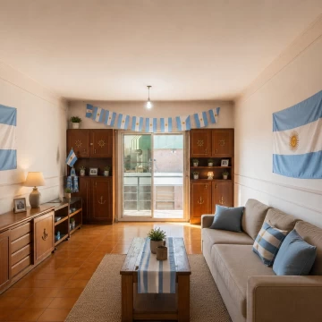 3 ambientes, venta Almagro, balcón corrido, luminoso