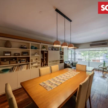Departamento de 4 ambientes en venta en Belgrano con cochera fija