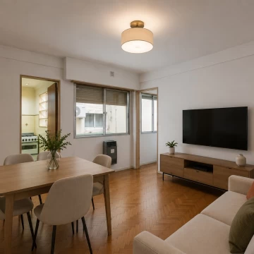 Departamento 2 ambientes en San Cristobal