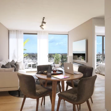 Apartamento 1 Dormitorio Con Patio - La Blanquea