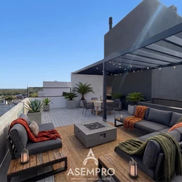 Venta. Departamento. 2 amb. Terraza. Vista panoramica. Cochera. Villa Urquiza