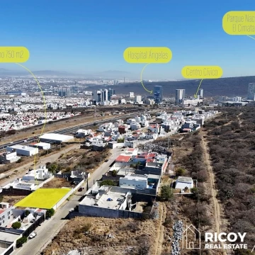 Terreno en venta en El Cimatario