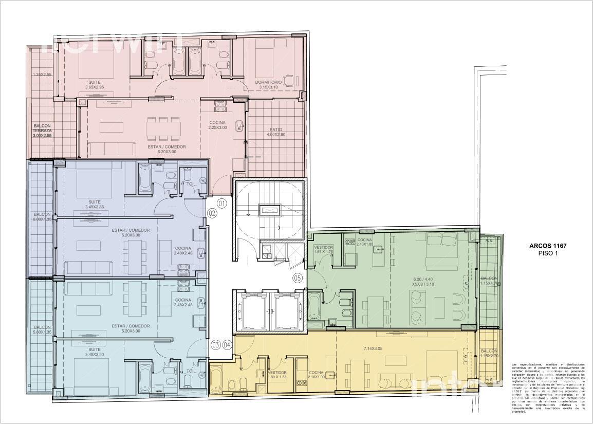 plano planta piso 1