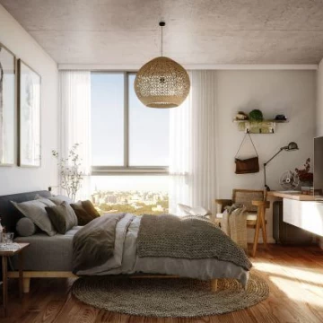 Venta apartamento dos dormitorios con balcón en Aguada