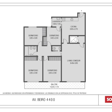 VENTA departamento 5 amb cochera Villa Devoto