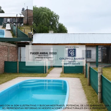 Casa con Departamento, Quincho y Pileta