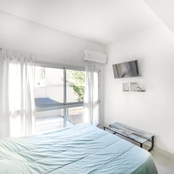 Monoambiente amoblado con amenities en alquiler temporario en Almagro