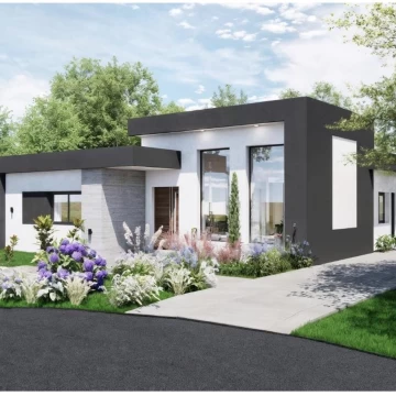 Casa en venta de 3 dorm, una planta en Santa Elisa 