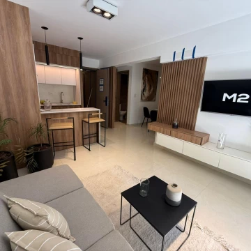Departamento primium en el centro de Rosario un dormi con amenities.