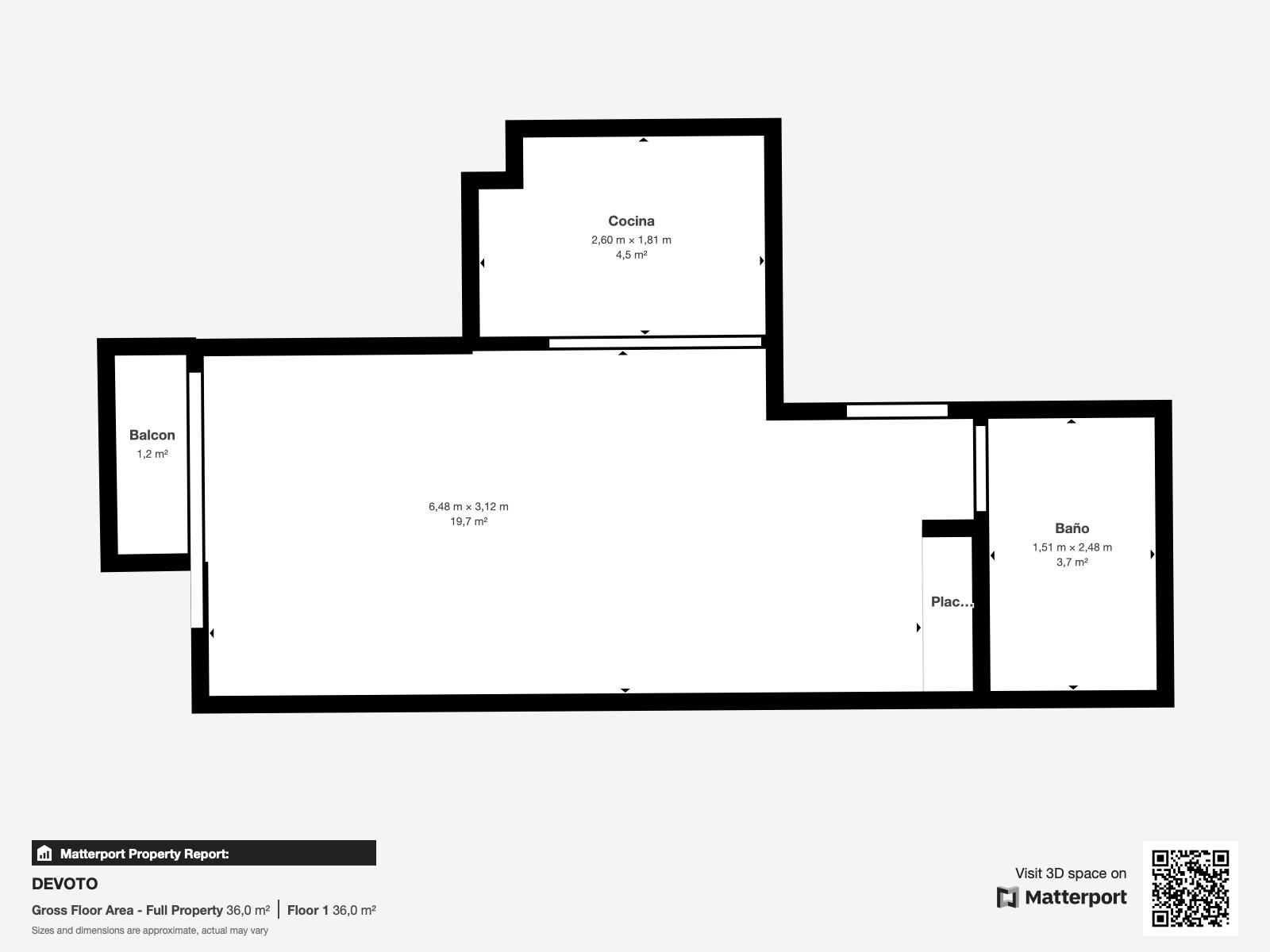 Plano de Matterport