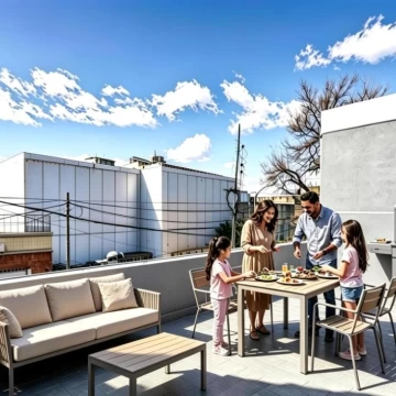 Venta de PH con renta activa ideal inversión con terraza de 57 m² y quincho en Caseros