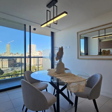 Venta Departamento dos ambientes a estrenar con vista abierta a Plaza Colon