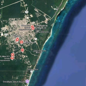Unbeatable Price!!!   Lots  for Sale in Region 15, Mza 115, Tulum