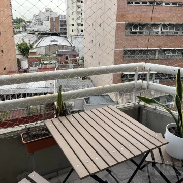 2 ambientes en alquiler con espacio guardacoche en Palermo