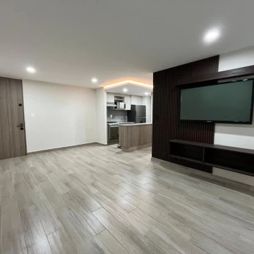 DEPARTAMENTO SEMIAMUEBLADO EN RENTA, Insurgentes Centro , Cuauhtemoc.