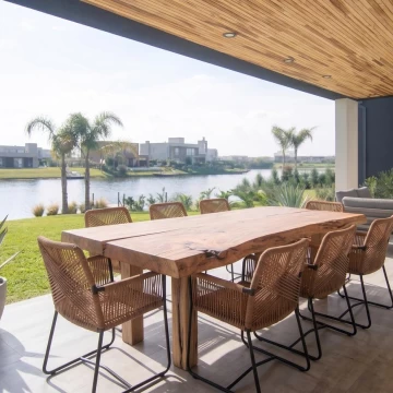 Casa en venta 8 ambiente en Nordelta, Carpinchos a la laguna