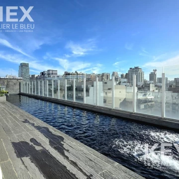 Departamento recoleta dos ambientes pileta