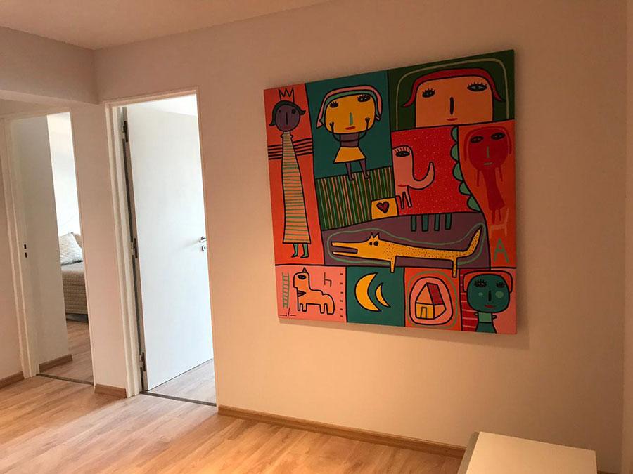 Departamento de 2 dormitorios + comodín - Rosario, Martin
